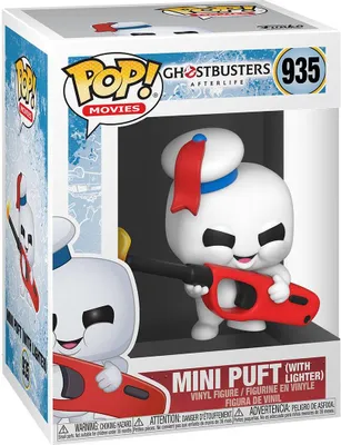 Produktbild von Ghostbusters Afterlife - Mini Puft (with Lighter) 935 - Funko Pop! - Vinyl Figur