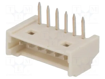 Obrázek produktu pro 2x zásuvka pro propojovací desku PicoBlade, průchozí vývody, 6 kontaktů, 1,25 mm, samice, 1A, 53048-0610, výrobce Signt