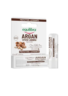 Obrázok produktu pre Balzam na pery s arganovým olejom, Equilibra, 5,5 ml