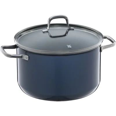 Produktbild von WMF WMF Fusiontec Essential Kochtopf mit Deckel 24cm Blueberry 3201112857