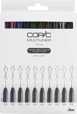 Produktbild von Multiliner Color-Set, 10 Stk.