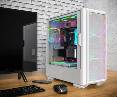 Obrázok produktu pre Montech SKY TWO GX, Tower, PC, Biela, ATX, EATX, micro ATX, Mini-ITX, 16,8 cm, 40 cm