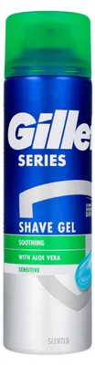 Produktbild von Gillette Series Sensitive, Rasiergel, Männer, Empflindliche Haut, 200 ml, 1 Stück(e)