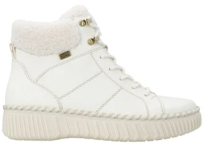Produktbild von Remonte Damen High-Top Sneaker mit Warmfutter und Plateausohle D4A74, Größe:39 EU, Farbe:Weiß