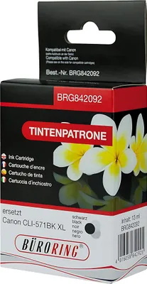 Produktbild von Tintenpatrone schwarz für Canon, 4016058842925