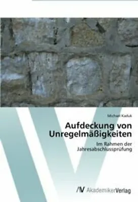 Produktbild von Aufdeckung von Unregelmäßigkeiten
