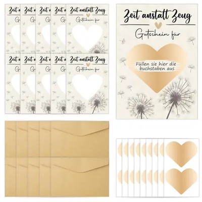 Imagen del producto de Tarjetas de regalo, paquete de 8 unidades, con sobres y tarjetas rasca y gana, ideales para regalar dinero