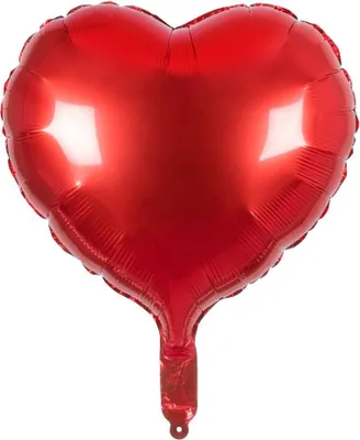 Produktbild von Herz Folienballon rot