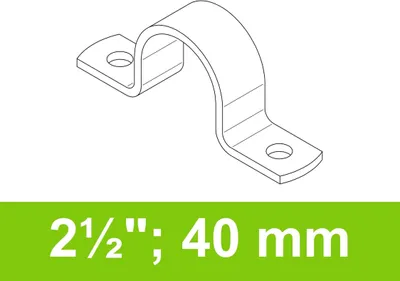 Produktbild von Vollschelle, 2 1/2" (76,1 mm), 40 mm breit