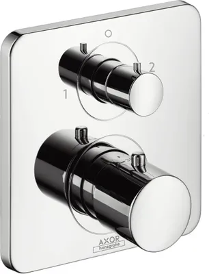 Zdjęcie produktu dla hansgrohe termostat AXOR CITTERIO M podtynkowy 1 odbiornik z zaworem odcinającym chrom