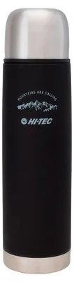 Produktbild von Hi-Tec - Herren/Damen Unisex Thermosflasche "Teros", 1l IG404 (Einheitsgröße) (Schwarz)