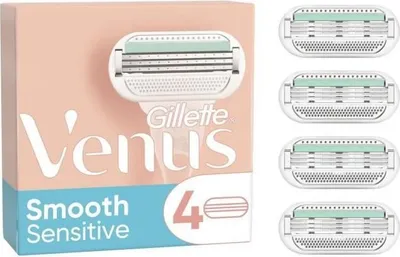 Produktbild von Gillette Venus Smooth Sensitive Feminine Rasierer x4