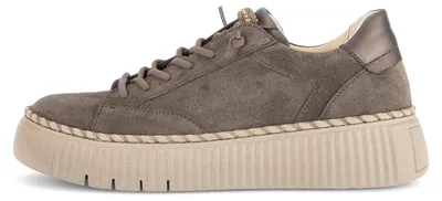 Produktbild von Gabor Damen Erwachsene Sneaker Low 6014.01.004 Weite F Schnürung Wildleder Mohai