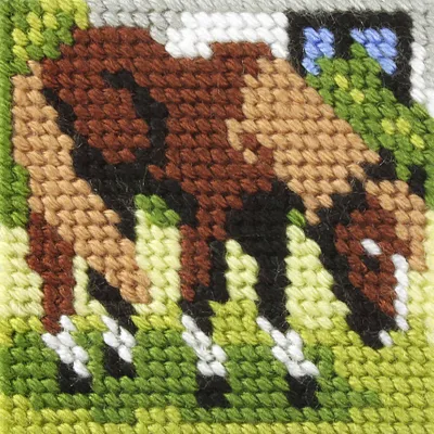 Image de Broderie. Ma première broderie - Le petit cheval - Anex-bis