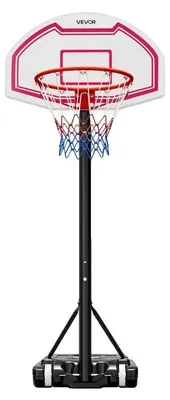 Imagen del producto de Canasta de baloncesto, altura ajustable, diseño portátil, tipo 1