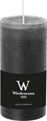Produktbild von Wiedemann Marble Rustik Kerzen, Stumpenkerzen,  Grau 120 x Ø 58 mm