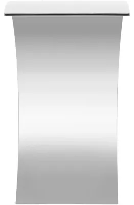 Produktbild von Pool-Wasserfall aus Edelstahl - Wasserfallfontäne für Pool und Teich - Dekorativer Wasserfluss - Garten