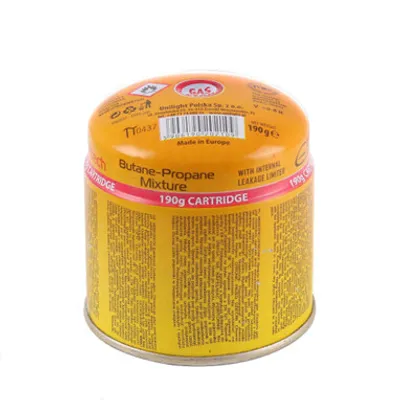 Obrázok produktu pre Plynová kartuša pre prenosné mini plynové variče 7/16" na propán-bután elico camp 190g