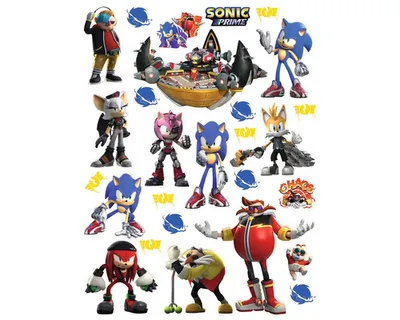 Obrázek produktu pro Samolepka Sonic 65x85 cm