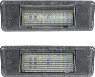 Image de Éclairage De Plaque D'immatriculation À Led, Autotune, Pour Nissan Juke (F15), Nissan Nv200 / Evalia Bus, Nissan Nv200, Nissan Qashqai / Qashqai +2 I, Nissan Qashqai Ii Suv, Nissan X-Trail (T31)