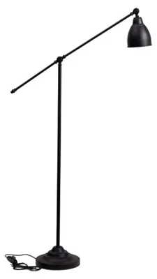 Produktbild von Ideal Lux Newton pt1, Schwarz, IP20, II, E27, 1 Glühbirne(n), 60 W