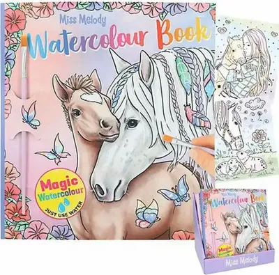 Produktbild von Malbuch Miss Melody – Aquarell 12576A