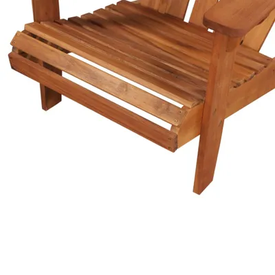 Image de vidaXL Chaise de jardin Adirondack en acacia massif