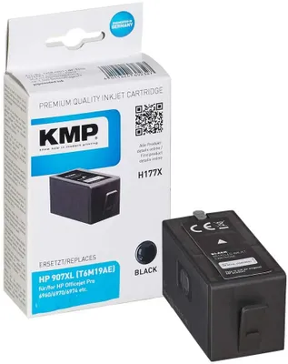 Immagine prodotto di KMP Patrone HP HP907XL T6M19AE  1500 S. black remanufactured
