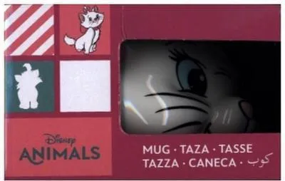 Produktbild von Stor Keramikbecher 3D In Transparenter Geschenkbox Aristogatos Marie (8412497446766)