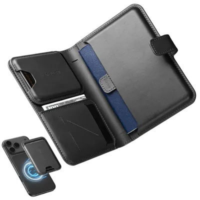 Obrázek produktu pro Solidchoice – Držák na cestovní pas s ochranou proti RFID a s držákem na magnetické karty