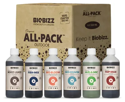Produktbild von BioBizz All Pack Outdoor, 500ml