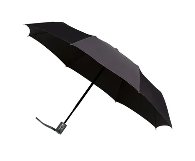 Produktbild von IMPLIVA LGF-400, Regenschirm, Rund, Schwarz, Fiberglas, Polyester, Metall