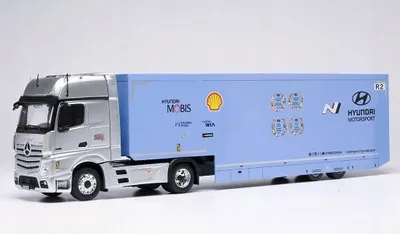 Obrázok produktu pre IXO 1:43 Nákladné auto Mercedes Actros 18 KSZ Hyundai Motorsport