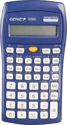 Image de Calculatrice scolaire GENIE 52 SC