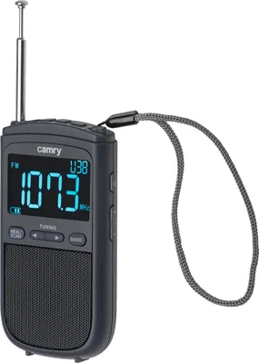 Produktbild von Camry | Portable mini radio | CR 1905 | Alarm function | Black