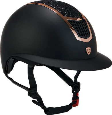 Produktbild von Equestro Eclipse Stone Mat Strass Reithelm