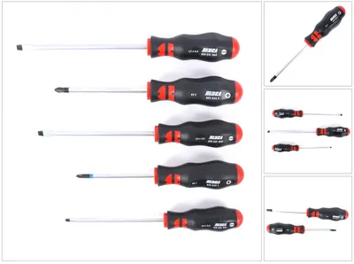 Zdjęcie produktu dla Würth Schraubendreher Sortiment SHRDRH-SORT-PZ/SZ-RDKLI-5TLG 61392335