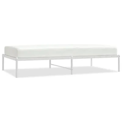 Zdjęcie produktu dla Metalowa Rama Łóżka, Biała, 100X190 Cm Lumarko!