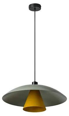 Produktbild von Pendelleuchte rund D: 50 cm H: max. 125.5 cm E27 Modern Hängeleuchte