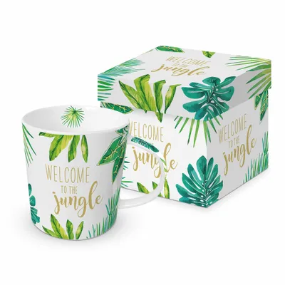 Produktbild von Trend Mug Gift Box 'Jungle real gold'