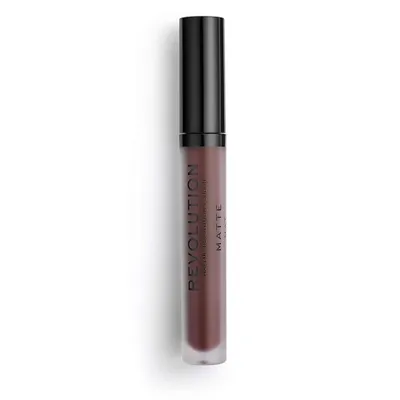 Obrázok produktu pre Makeup Revolution, Matte, Vegan, Liquid Lipstick, 149, Plum, 3 ml
