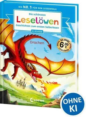Immagine prodotto di Die schönsten Leselöwen-Geschichten zum ersten Selberlesen - Drachen