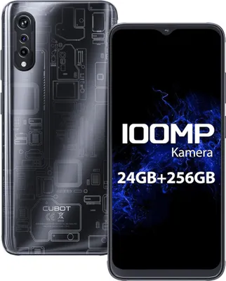Produktbild von Cubot X70 Tech Black | Smartphone | Triple-Kamera | Android