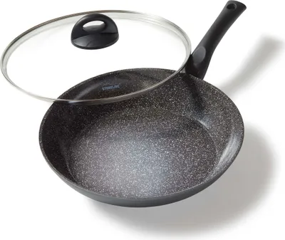 Immagine prodotto di Padella in Vetroceramica STONELINE® CERAMIC 28 cm | con coperchio