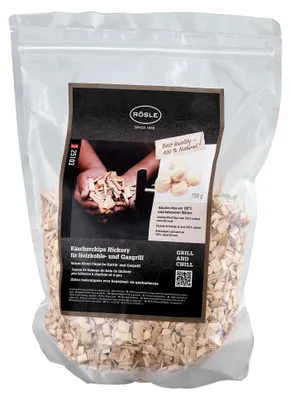 Obrázek produktu pro RÖSLE 25103, Štěpka na uzení, Dřevo, Dřevo, Ořechovec, 750 g, 150 mm
