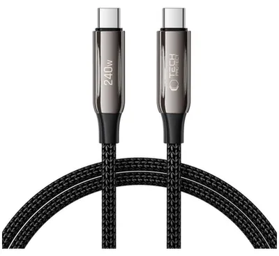 Image de Tech-Protect Ub10T Ultraboost Type-C Cable Pd240W/Qc4.0 100Cm Noir