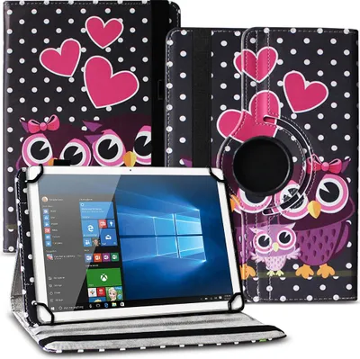 Produktbild von Tablet Hülle Lenovo Miix 320 310 300 Tasche Schutzhülle Case Cover 360° DrehbarFarben:Motiv 3