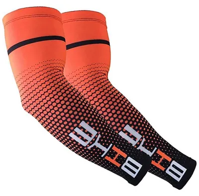 Obrázek produktu pro Kompresní rukávy na paži, unisex, s UV ochranou, červené barvy, velikost XXL