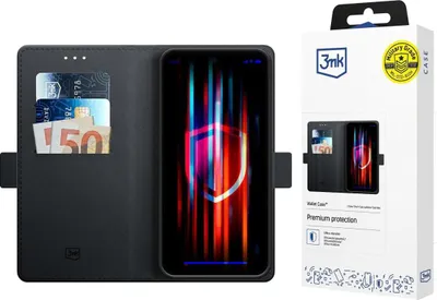 Produktbild von 3MK 5903108665278, Geldbörsenhülle, Apple, iPhone 17 Pro, 17,5 cm (6.9"), Schwarz