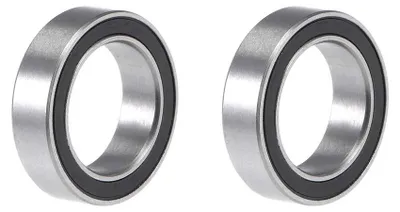 2 Kugellager 6700-2RS, 10x15x4 mm, doppelt abgedichtet